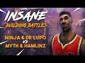 Insane Building Battles!! Ninja & Lupo vs TSM Myth & Hamlinz - Fortnite Tournament Game 2