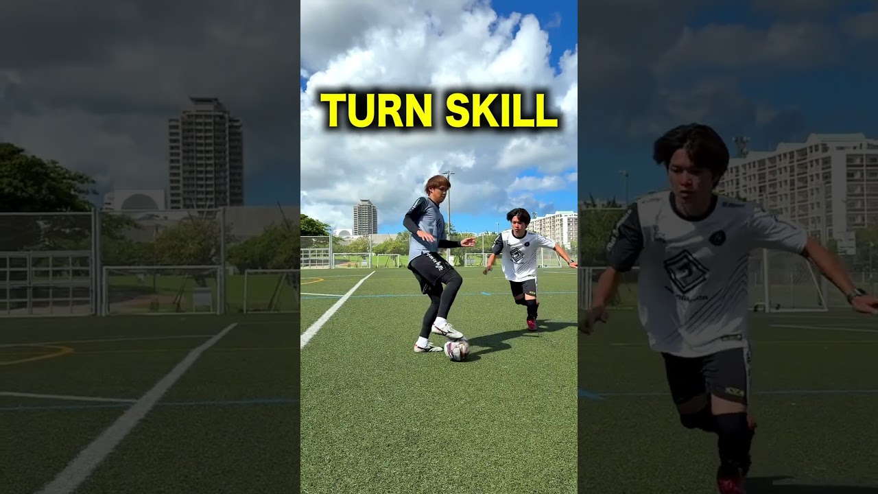 ~TURN SKILL🌪️ ~この動きが君にはできるかい？😎#soccerskills #footballskills #ドリブル塾 #short