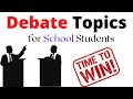 Interesting Debate Topics for College students | Top 11 debate topics for students | Study with Janu