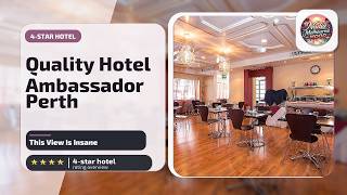 Quality Hotel Ambassador Perth - This View Is Insane | Perth, Australia🏨