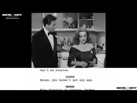 Classic Movie Scenes: ALL ABOUT EVE (1950) // I Hate Men // Script-to-Screen