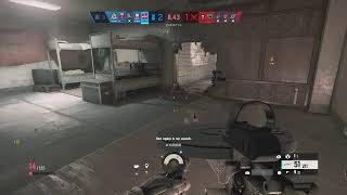 機銃キル元世界2位のレインボーシックスシージ　＃382