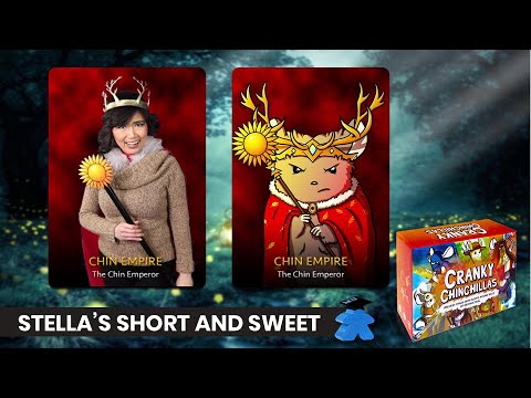 Cranky Chinchillas Board Game - Stella's Short and Sweet. A Kickstarter Preview