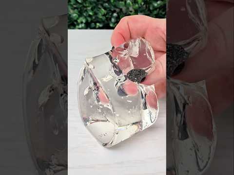 Satisfying sparkling slime ASMR #slime #slimevideos #asmr #satisfying #slimeasmr