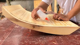 Extremely Breakthrough Woodworking Skills With Perfect Designs // Amazing Wooden Table For Garden