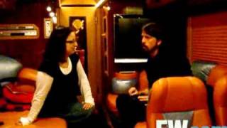Foo Fighters tour bus
