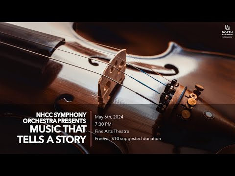 NHCC Orchestra: Music that Tells a StoryJudy Blomgren, Orchestra Director