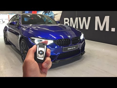 The NEW 2017 BMW M4 CS - Engine Start Up, Revs, Overview