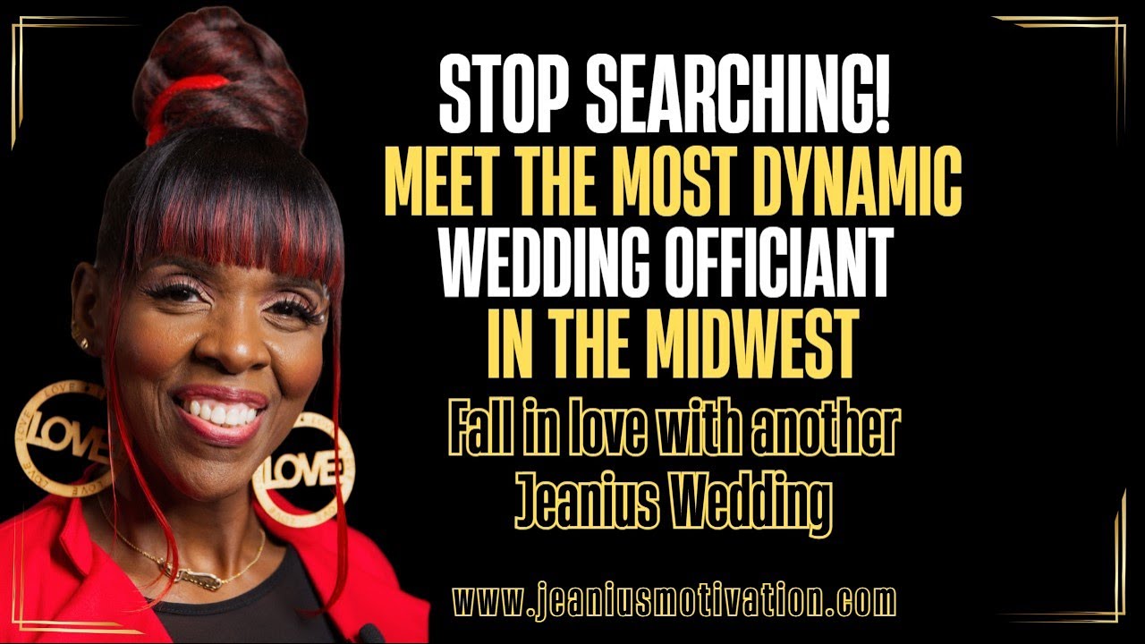Promotional video thumbnail 2 for Jean-aka-JEANIUS! Motivational  and Leadership Speaker, Party MC, Wedding Officiant