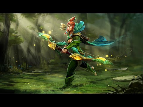 Windranger Mid Lane Gameplay - Patch 7.24b (Dota 2 Gameplay)
