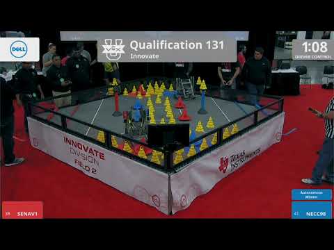 2018 VEXU Innovate Q131 - SENAV1 vs NECC98 - 15 to 25