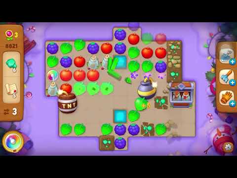 Gardenscapes Level 8821