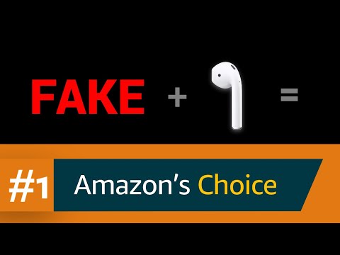 Why does Amazon think you should buy these knock-off AirPods?!