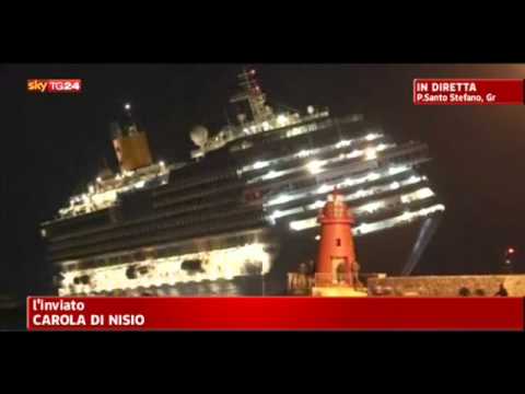 COSTA CONCORDIA: Tragedia al Giglio, 3 morti e oltre 70 dispersi - 14-01-2012  *TONYPARYCHANNEL*