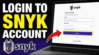How to login to Snyk account - Step By Step
