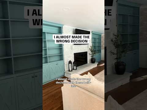 DIY Two Tone Built Ins