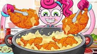 Download lagu 🥡Mukbang Animation Fried Chicken,Steak,Black Bean Noodles, Korean Food Mommy Long Legs SlimeToons mp3