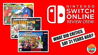 1990s Critics Review Super Mario Kart, Yoshi's Island & Mario All-Stars (Nintendo Switch Online)
