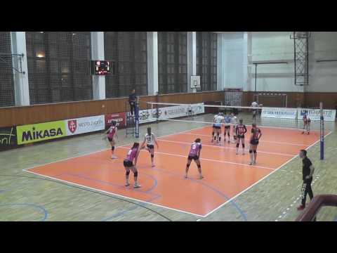 TJ Slávia TU Zvolen - Volley project UKF Nitra (1. set)