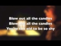 Jez Dior - Candles with Lyrics 