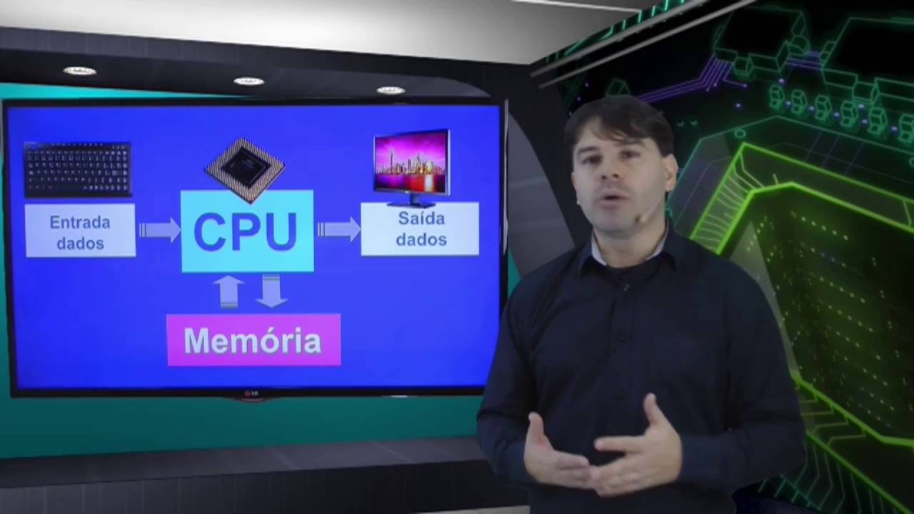 CPU e os periféricos de entrada e saída