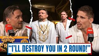 Oleksandr Usyk vs Rico Verhoeven HEATED Final Press Conference | DAZN Boxing