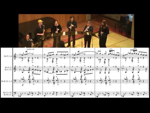 Taqsim Nach تقسیم ناچ ★ Dance for Clarinet Nonet ★ Original Composition with Score
