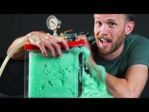 Elephant Toothpaste in a Vacuum Chamber?
