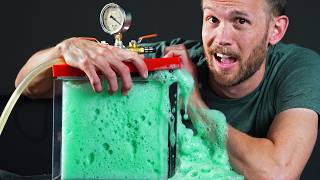 Elephant Toothpaste in a Vacuum Chamber?