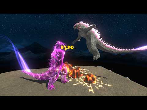 Godzilla vs Its Shadow – Who Will Win ? - Animal Revolt Battle Simulator