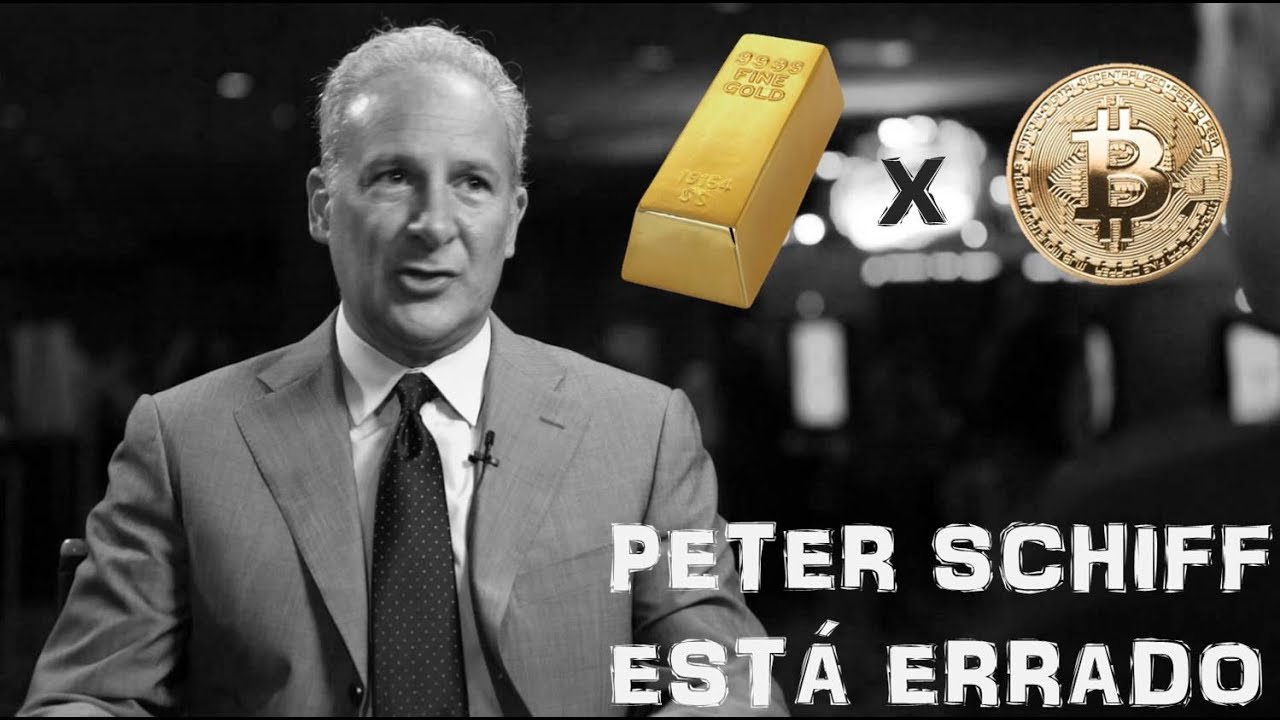 Peter Schiff está errado sobre ouro e bitcoin