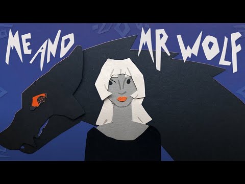 Me and Mr Wolf | paper stop-motion | OC AMV |