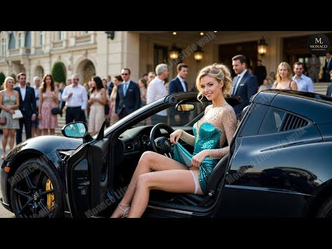 MONACO GORGEOUS LADIES AND BILLIONAIRE LIFESTYLE SUPERCARS ARRIVALS 🇲🇨 #monacolifestyle #monacogirls