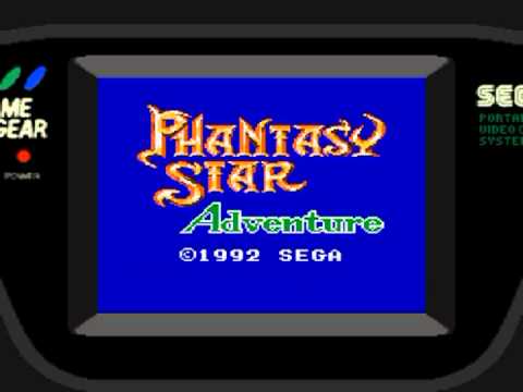 Phantasy Star Adventure Game Gear