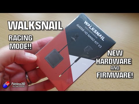 Walksnail RACING mode! New V3 camera and VTX and new firmware too!