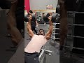 Single Arm Incline Dumbbell Press!! #bodybuilding #npcphysique #michigannpc #KGF