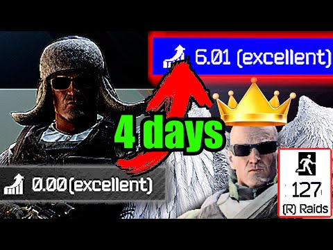 4 Days 127 SCAV Raids for 0 to 6 Fence Reputation SCAV Spawn Loadout - ESCAPE FROM TARKOV 0.13