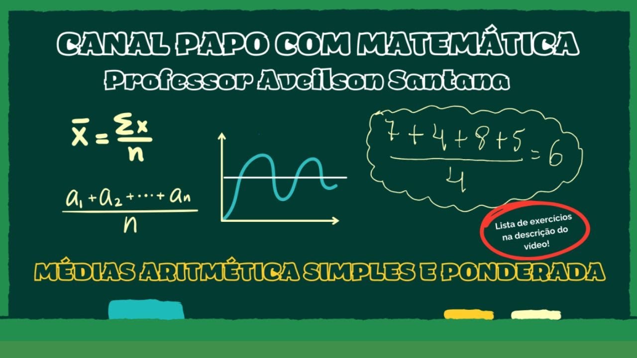 MEDIA ARITMÉTICA SIMPLES E MÉDIA ARITMÉTICA PONDERADA