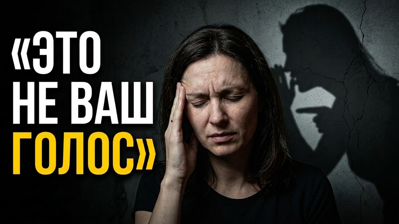 Голос в голове, который рушит вашу жизнь (и это не вы)