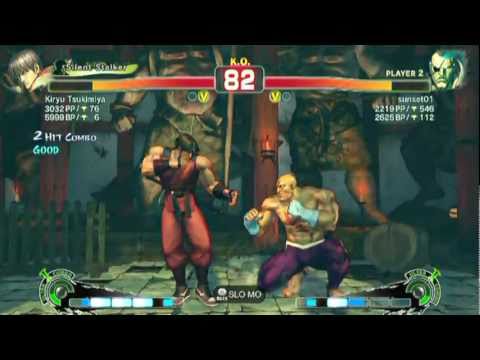 SSF4 AE: Kiryu Tsukimiya(Guy) vs sunset01(Sagat) - HD 720p