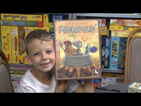 Micropolis (Pegasus Spiele) - ab 8 Jahre - Ameisen in einem Spiel?