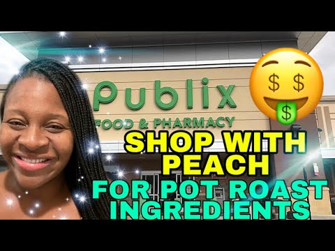 SHOP WITH PEACH 🍑 AT PUBLIX FOR INGREDIENTS FOR MY...