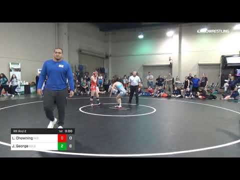 106 Lbs Rr Rnd 2 Lita Chowning Indiana Draw Vs Janessa George Colorado Dual