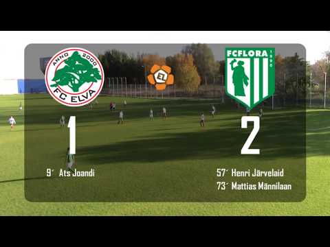 33. voor 2017: Tallinna FC Flora U21 - FC Elva 2:1 (0:1)