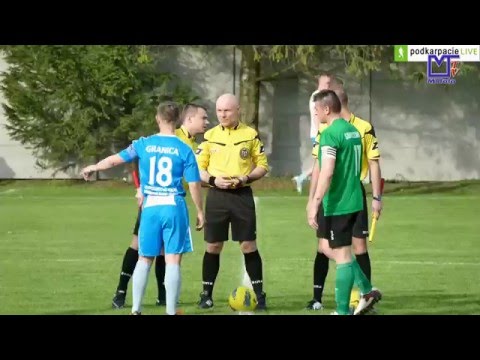 Skrót meczu V liga Jar.SANOCZANKA Święte - GRANICA Stubno 1:1(0:1) [2016-05-01]