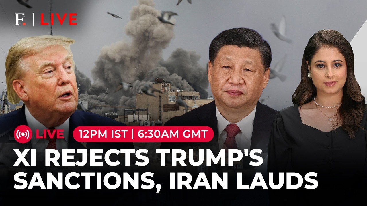 LIVE: Tanker Hit Near Strait of Hormuz; China Backs Iran as Trump Escalates Sanctions | Firstpost