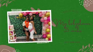 my baby shower | surprise I’m pregnant | 35 weeks and counting!