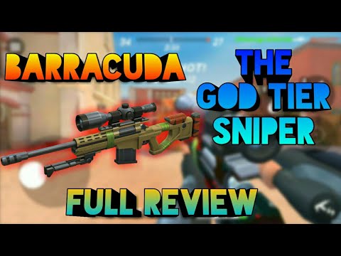 Barracuda | The God Tier Sniper rifle || Full review and comparision |||Guns of Boom