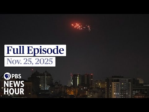 PBS News Hour West live episode, Nov. 25, 2025