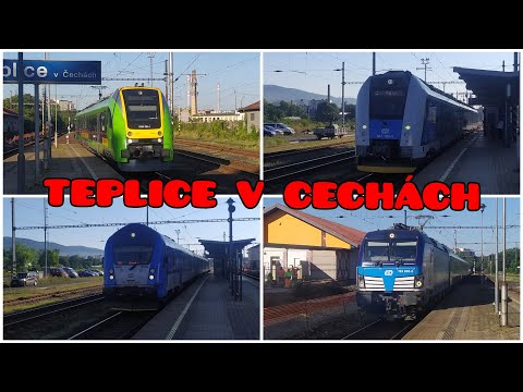 Vlaky Teplice v Čechách • 10.8.2023